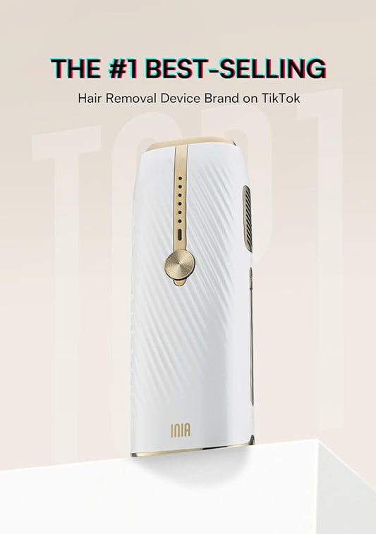 Laser Hair Removal for Women and Men, IPL Hair Removal Device with Ice-Cooling, Double Effectiveness & 5 Flashes per Second for Long-Lasting and Nearly Painless Results