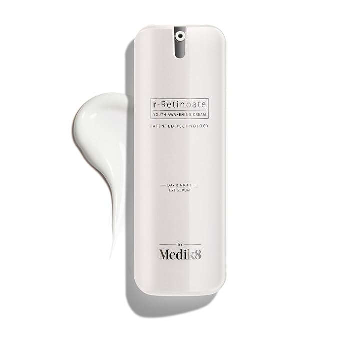 Medik8 R-Retinoate Day & Night Eye Serum - Hydrating, Plumping Vitamin A Undereye Serum - Reduces Fine Lines, Wrinkles, Dark Circles - 0.5 oz