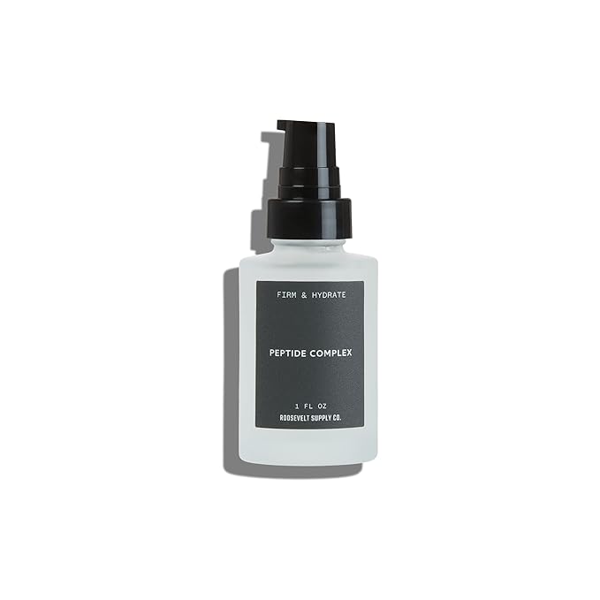 Peptide Complex Serum, Anti-Aging Face Treatment with Dandelion, Tri-Peptides, Jojoba, Aloe for Firm, Plump Skin.