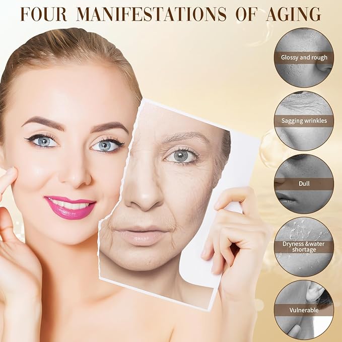 Anti-wrinkle Firming Serum,Anti-Aging & Wrinkles Lifting & Firming Essence for All Skin Types,Hydrate & Moisturize,Reduce Fine Lines (2Pcs)