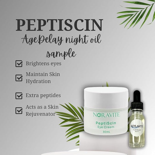 PeptiScin with oil sample