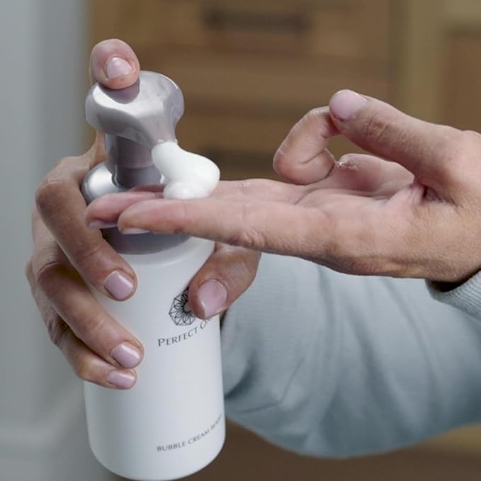 Perfect One Japanese Skincare Trio: Niacinamide, Collagen & Hyaluronic Acid Set - Firming Facial Cream, Firming Body Cream & Bubble Cream Wash for Hydration and Nourishment