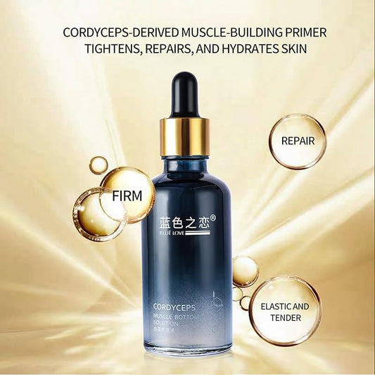 BLUE LOVE Cordyceps Facial Essence Serum - Reduces Fine Lines & Wrinkles, Hydrating & Anti-Aging Formula with Natural Ingredients for All Skin Types (4.54 Fl Oz (Pack of 1), Unscented)