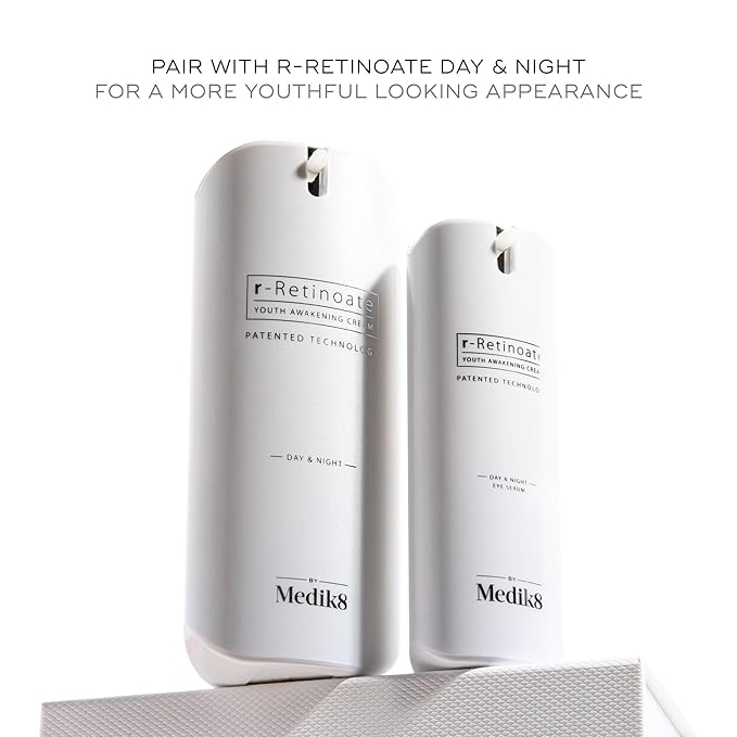 Medik8 R-Retinoate Day & Night Eye Serum - Hydrating, Plumping Vitamin A Undereye Serum - Reduces Fine Lines, Wrinkles, Dark Circles - 0.5 oz