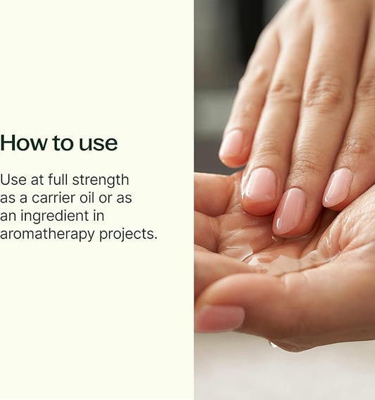 Plant Therapy Organic Jojoba Golden Carrier Oil 16 oz Base Oil for Aromatherapy, Essential Oil or Massage use