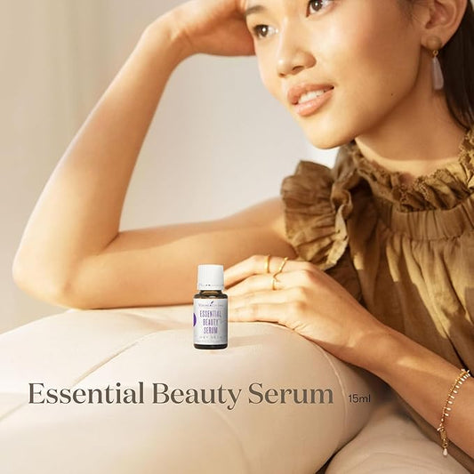 Young Living Essential Beauty Serum (Dry), 15ml | Facial Care | Skincare for Dry Skin | Daily Moisturizes and Refreshes | Suitable for Face and Neck | Self-Care Essential