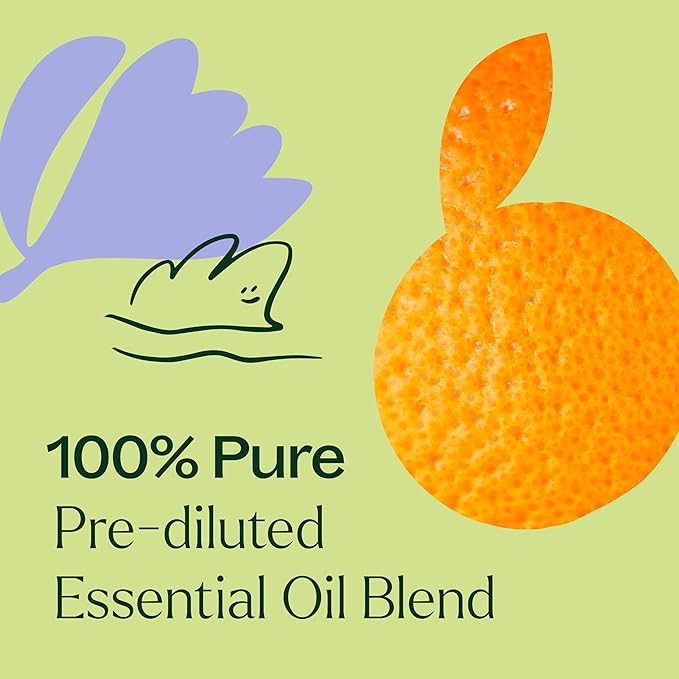 Plant Therapy Tranquil Essential Oil Blend 100% Pure, Pre-Diluted Roll-On, Natural Aromatherapy, Therapeutic Grade 10 mL (1/3 oz)