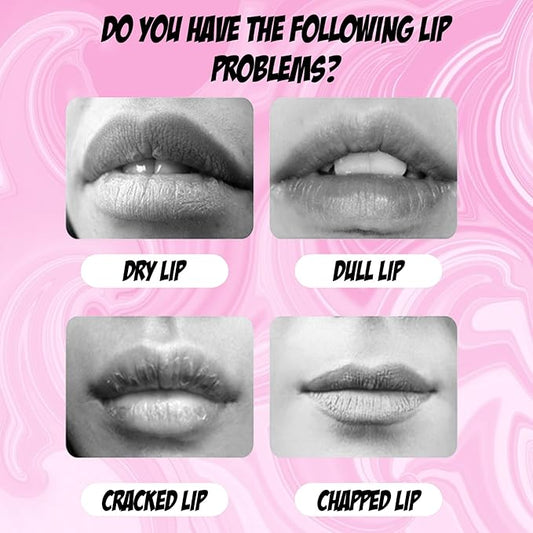 24K Golden Hydrating Lip Mask Patches, Korean Skincare, Plumping Treatment, 30 Pieces (Pink (B))