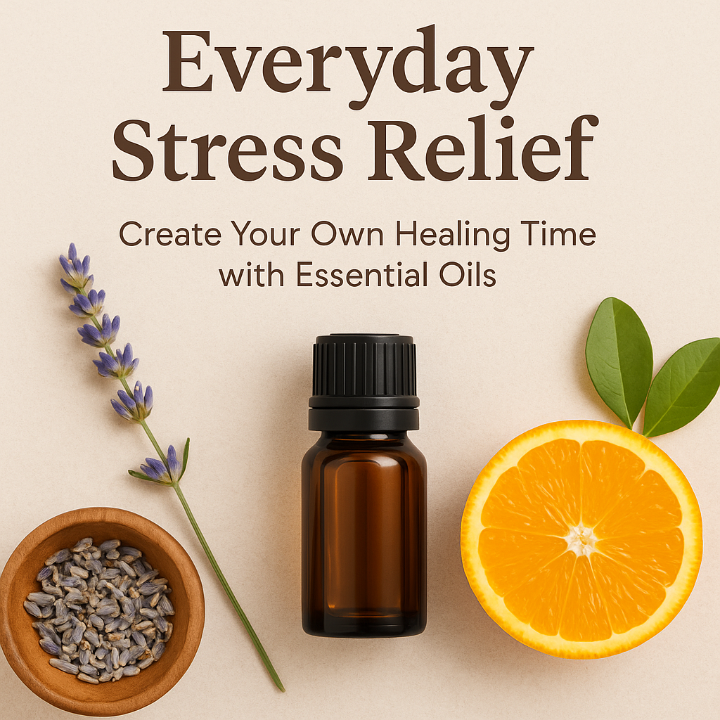 Everyday Stress Relief: Create Your Own Healing Time with Essential Oils