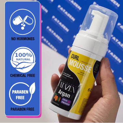 Private Label Hair Care Korea Natural Strong Hold Organic Formula Long-Lasting Hold Rosemary Nourishing Hair Styling Mousse