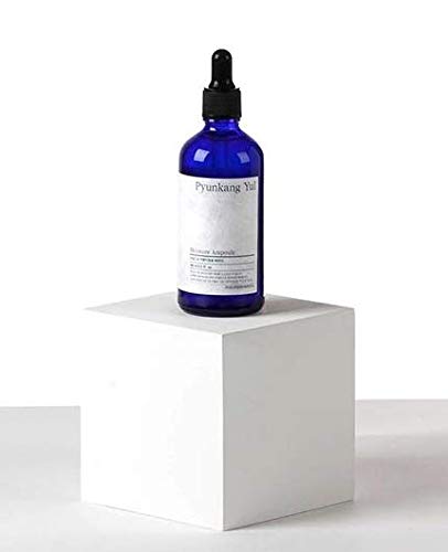 PYUNKANG YUL Moisture Ampoule - Korean Serum for Face - Making Moisture Barrier Maintaining the Skin Moisturized - Rapid Soothing Daily for Oily and Combination Skin Types - 3.4 Fl Oz