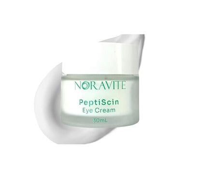 PeptiScin - Peptide Eye Cream with Hyaluronic Acid and Escin | Rich Moisturizing Dark Circle Eye Cream | Brightens and Tones - 1.01 Ounce