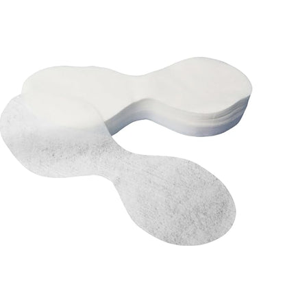 100 Sheets Disposable Eye Masks Paper Non-Woven Eyes Covers Under Eye Patches Facial Spa Eyes Care DIY Eye Pads for Skincare Home Salon Beauty Tools