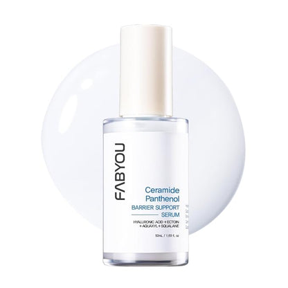 Ceramide Panthenol Skin Barrier Support Serum 1.69 oz – Korean Skin Care for Deep Hydration, Strengthens Skin Barrier, Soothes & Repairs, Gentle for Dry and Sensitive Skin