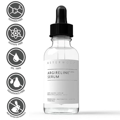 Asterwood Argireline Serum 1 oz + Hyaluronic Acid Eye Serum