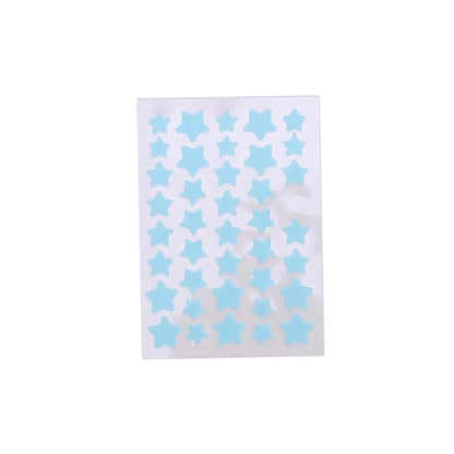 10 Sheets/Pack (400 Capsules) Pimple Patches for Face,Hydrocolloid Acne Patches Star Pimple Patches for Healing,Cute Star Face Stickers Zit Patch,Pore Cleansing Strips,Treatments and Masks (Blue)