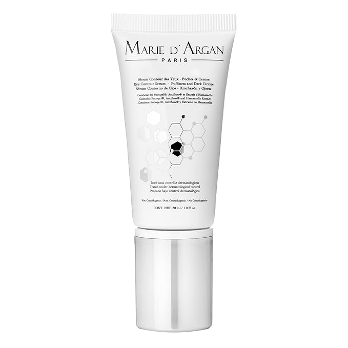 Marie d'Argan Eye Contour Serum - Puffiness and Dark Circles - relieves bags puffiness, reduces wrinkles, fades dark circles 30 ml