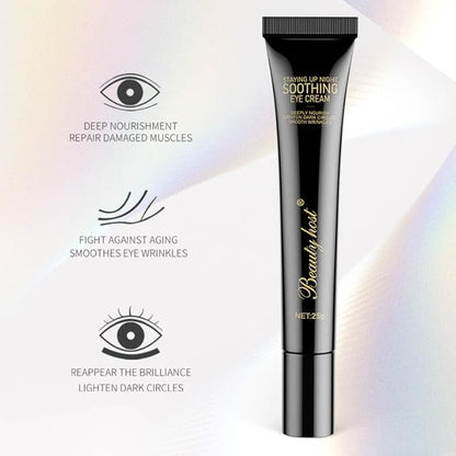 SLT Eye Care Kit - Under Eye Serum for Dark Circles and Puffiness, Soothing Eye Cream and Collagen Eye Mask Patches - Anti-aging, Anti-Puff Under Eye Roller for Dark Circles Under Eye Treatment