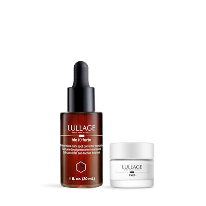 Lullage Dark Spot Corrector Serum and Eye Cream - Even Skin Tone, Reduces Dark Spots, Puffiness & Dark Circles, with Vitamin C & B-CORE 221™ Technology - Dermatologically Tested & Cruelty-Free