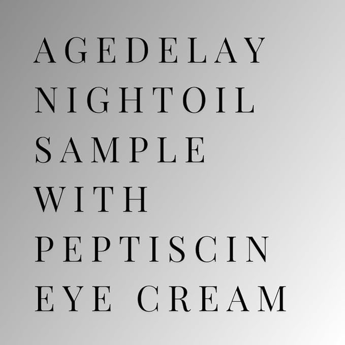 PeptiScin with oil sample