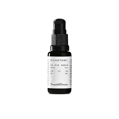 Triumph & Disaster | Dichotomy Eye Serum | Anti-Aging, Targeting Dark Circles, Crows Feet & Puffiness for Men - 0.5 fl oz