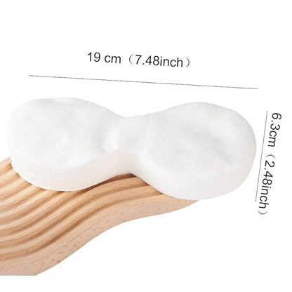 100 Sheets Disposable Eye Masks Paper Non-Woven Eyes Covers Under Eye Patches Facial Spa Eyes Care DIY Eye Pads for Skincare Home Salon Beauty Tools