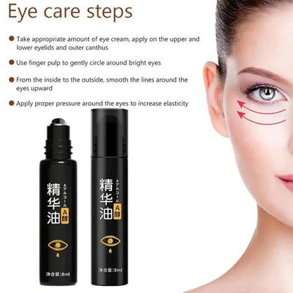 Retinol Anti-Wrinkle Eye Serum Oil, Eye Oil Roller, Reduces Fine Lines, Anti Wrinkle Serum For Eye