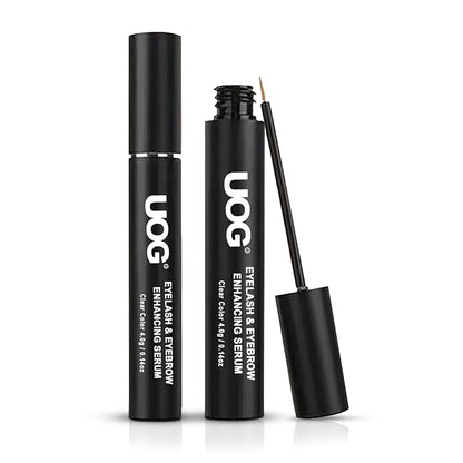 UOG Eyebrow Enhancing Serum Complex - Premium Formulated Allergy-Free Brow Conditioner for Thicker, Fuller, Stronger Brows, Safe for All Skin Types, 4-Month Supply. (4mL)