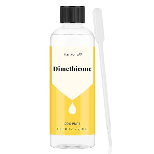 10.58 oz Dimethicone (Polydimethylsiloxane), 100% Pure, Cosmetic Grade, Suitable for Hair, Body, Skin Conditioning Products and More