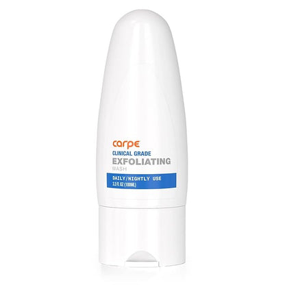 Carpe Exfoliating Underarm Scrub with Odor Protection, Underarm Exfoliator to Improve Deodorant Performance - Energizing Minty Fresh Smell - Armpit Scrub for Women and Men