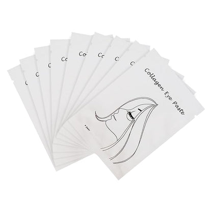 100 Pair Lint Free Hydrogel Eye Gel Patch Makeup Lash Lift Tools Under Eye Patch Pads for Eyelash Extension