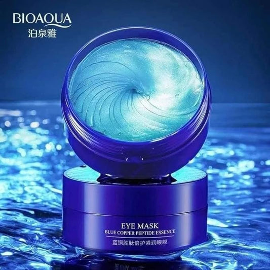 Peptides Hydrogel Eye Patches Eliminates Dark Circles Copper Blue 60 pcs