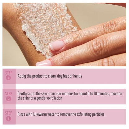 Hand & Foot Exfoliating Scrub, Hydrated, Fresh and Nourished Skin, Restores Softness to Hands and Feet, Infused with Natural Oils and Watermelon 8.45 fl. Oz.