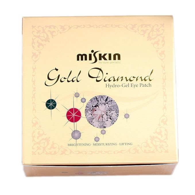 [made in korea] MISKIN Diaforce 60 sheets Gold & Diamond Hydro-Gel Eye Patch eye mask by miskin