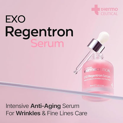 tHermoCEUTICAL EXO Regentron Intensive Anti-Aging Serum for Wrinkles, Fine Lines, Skin Elasticity, and Density, 1.01 fl. oz