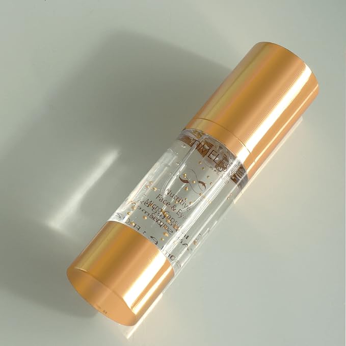 Timeless by AVANI Face & Eye Micro Capsule Serum, Blend of Dead Sea Minerals, Plant Extracts, and Vitamin A, C & E ,Active Enzymes for Smooth & Hydrated Skin - 1 fl. oz