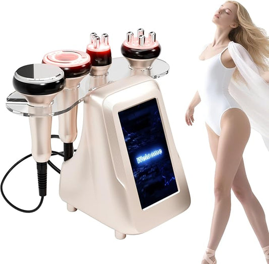 Cellulite Massager Body Sculpting Machine Deep Tissue Massager for Belly Arm Waist Leg Calf and Butt, Adjustable Intensity Gift Box Packaging