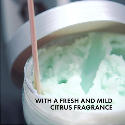 Miraveda by Italwax Citrus Scrub - 500ml / 16.9fl.oz – With coconut oil and lime for a delicate citrus note – Ideal for hand care