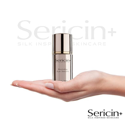 Sericin Plus Reviving Eye Serum - Delivers Immediate Results. Minimizes Wrinkles, Fine Lines, Puffiness, Crow's Feet. Nourishing and Hydrating Eye Serum with SILK.