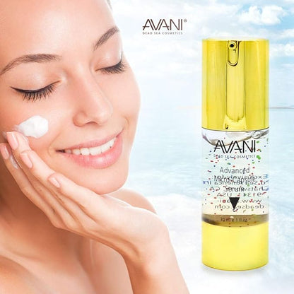 Timeless by AVANI Face & Eye Micro Capsule Serum, Blend of Dead Sea Minerals, Plant Extracts, and Vitamin A, C & E ,Active Enzymes for Smooth & Hydrated Skin - 1 fl. oz