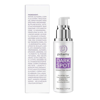 Dark Spot Remover for Face Body, Dark Spot Corrector Cream for Sun Spots, Age Spots, Brown Spots, Melasma Natural Dark Spot Remover Skin Care with Niacinamide Vitamin C for Women (1.0 Fl Oz)