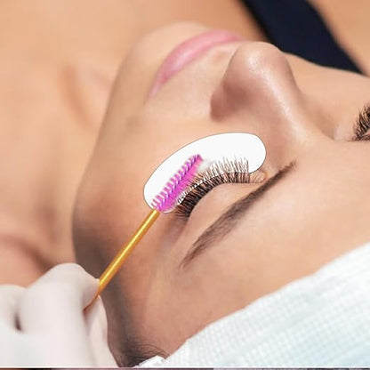 100 PCS Foam Eye Pads Lash Extensions, Under Eye Pads for Lash Extensions Eyelash Pads Sticky Lash Eye Pads Lint Free Lash Lift Pads Professional Eye Makeup Pads for Eyelash Extensions Beauty Supplies