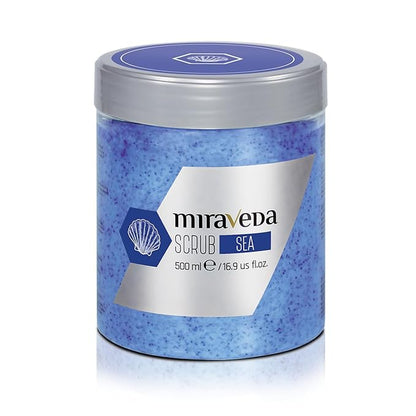 Miraveda by Italwax Sea Scrub - 500ml / 16.9fl.oz - Scrubs for professional and home use skin care - Moisturizing and nourishing treatments on the hands, feet, and body