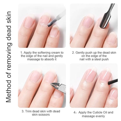 0.5FL.OZ Cuticle Oil, Nail Growth Oil Natural Lavender oil blended with jojoba oil, Vitamin E Nail Cuticle Oil for Repairs Cuticles Overnight Moisturizes and Strengthens Nails Cuticles