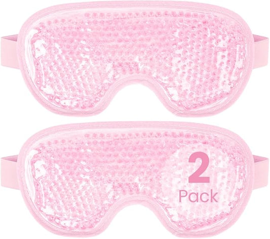 NEWGO Bundle of Reusable Ice Eye Mask for Dry Eyes
