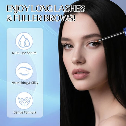 lash Growth Serum,Eyelash Enhancer for Longer, Fuller, and Thicker Lashs