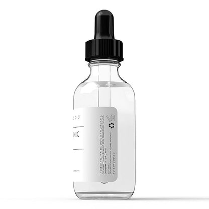 Asterwood Hyaluronic Acid Serum for Face - Plumping, Anti-Aging, Hydrating - Fragrance-Free - 2 Fl Oz