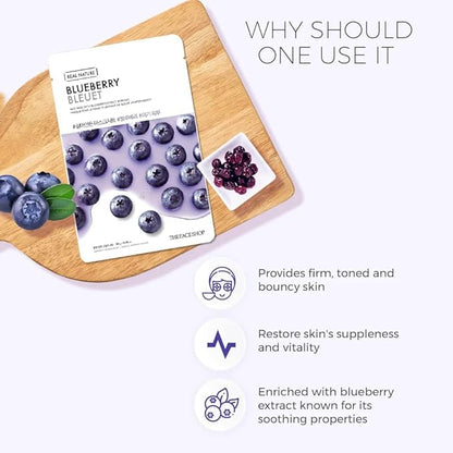 Anti-Aging Daily Glow Sheet Mask, Real Natural Sheet Mask for Glowing Skin & Hydration | Facial Mask with Serum | Korean Sheet Mask For Unisex (Pack of 10) (Assorted)