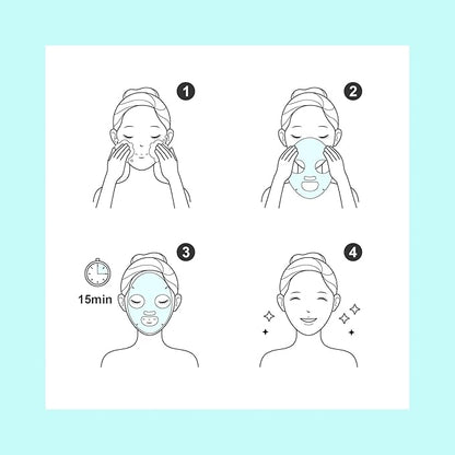 10-Piece Butter Moisturizing & Nourishing Mask Set - Essential Skincare for Men and Women (COLOR-5)