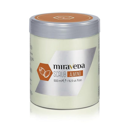 Miraveda by Italwax Almond Scrub 500ml / 16.9fl.oz – With coconut and almond oil – Ideal for hand care
